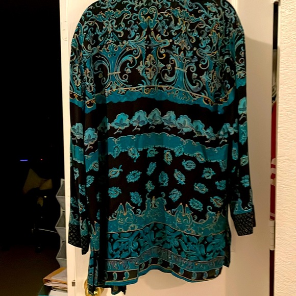 Carole Little - size 4 - Runs Big- long jacket - Picture 7 of 8